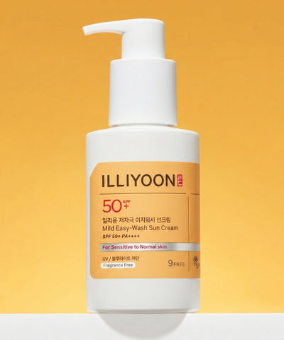 ILLIYOON Hypoallergenic Easy Wash Sun Cream 150ml SPF 50+