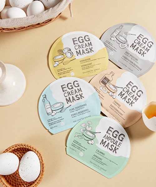 TOO COOL FOR SCHOOL TOO COOL FOR SCHOOL Egg Cream Mask [10 sheets]