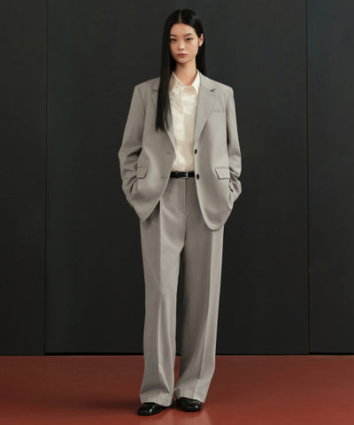 MUSINSA STANDARD WOMAN Slacks Light Beige