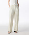MUSINSA STANDARD WOMAN MUSINSA STANDARD WOMAN Slacks Women's Waist Bandless Wide [Cream]