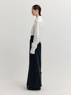 EENK EENK XEBBY Maxi Wrap Skirt - Black