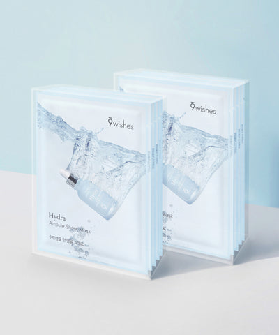 9WISHES Hydra Ampoule Sheet Mask 2PACK