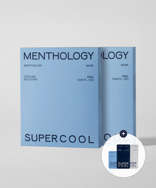 MENTHOLOGY MENTHOLOGY Sheet Mask [2pack] 5 Super Cool Masks