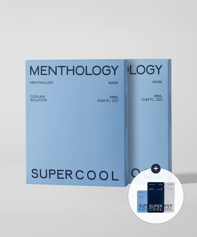 MENTHOLOGY Sheet Mask [2pack] 5 Super Cool Masks