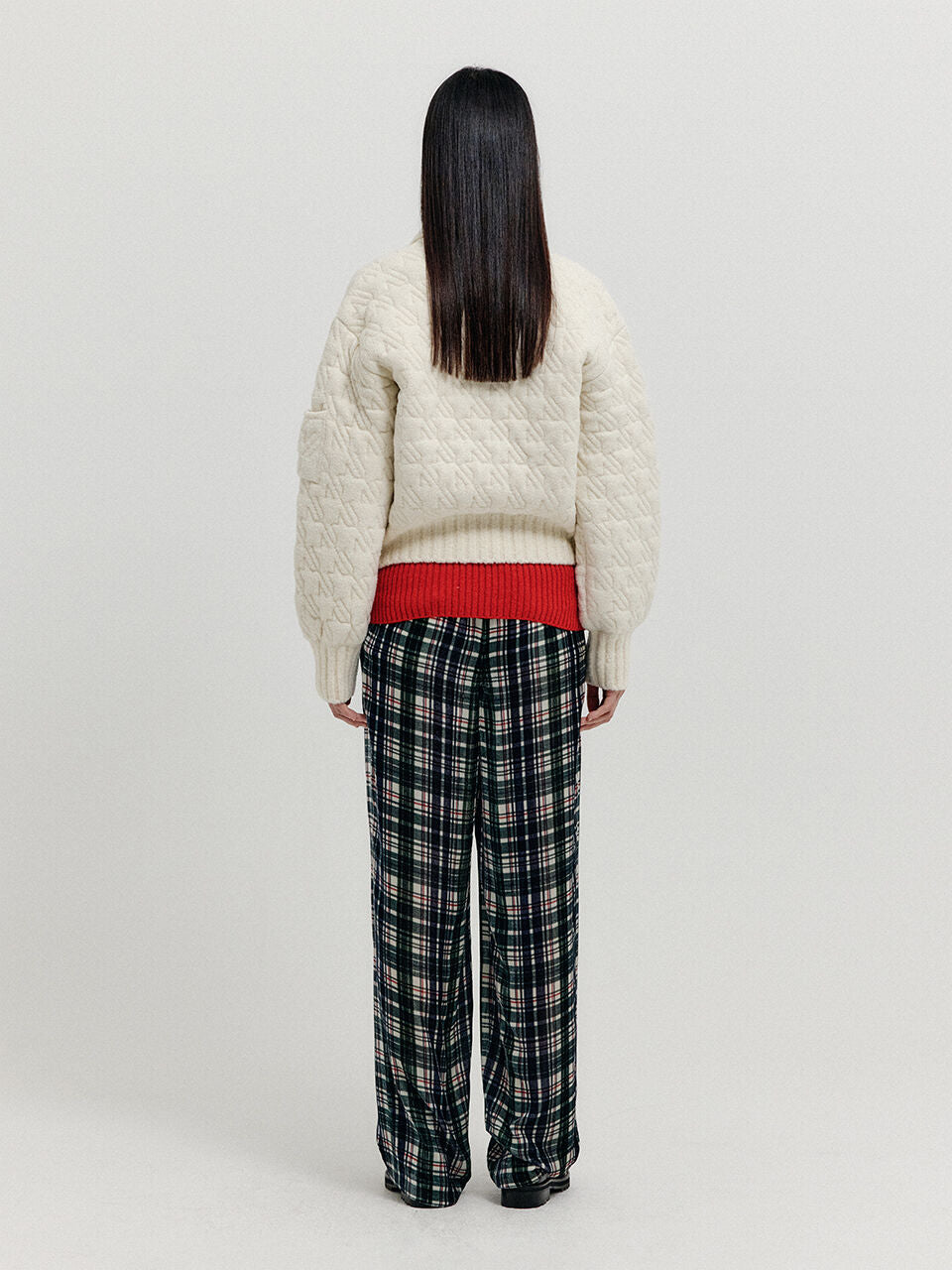 EENK EENK Pants Navy Multi