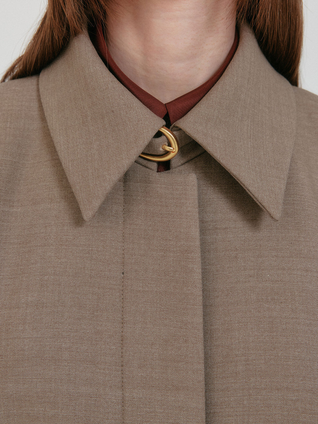 EENK ZENOA Oversized Coat - Beige