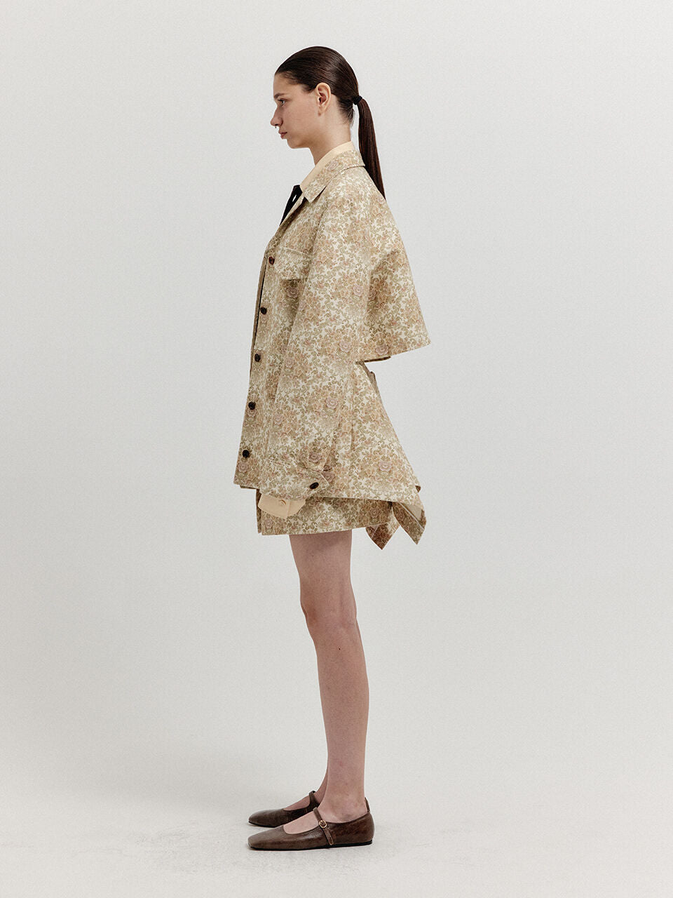 EENK EENK XIRINA 4-Pocket Shirt - Beige Multi