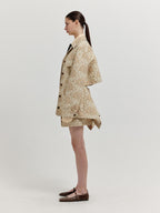 EENK EENK XIRINA 4-Pocket Shirt - Beige Multi