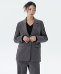 MUSINSA STANDARD WOMAN MUSINSA STANDARD WOMAN Women's Basic Blazer Medium Gray