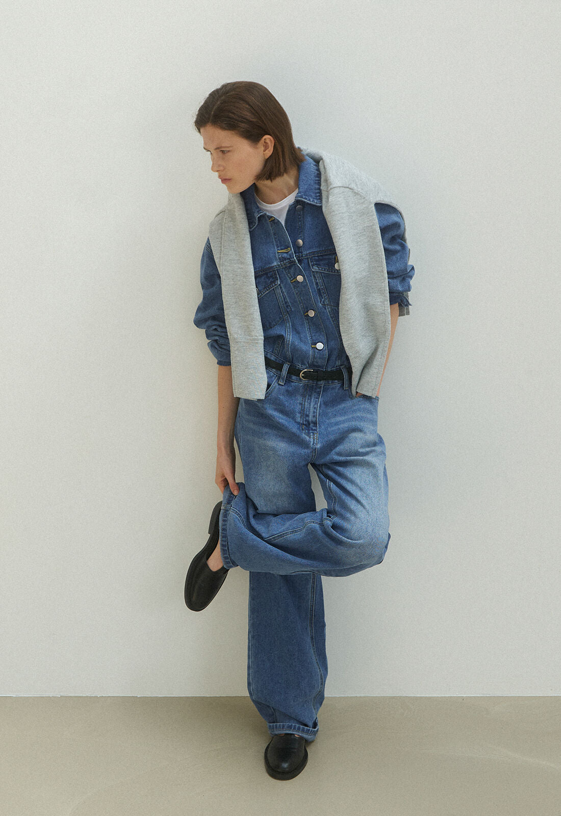 ATELIER NAIN ATELIER NAIN Denim Overall Jumpsuit