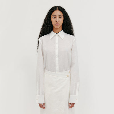 Long Sleeve Shirt - Ivory