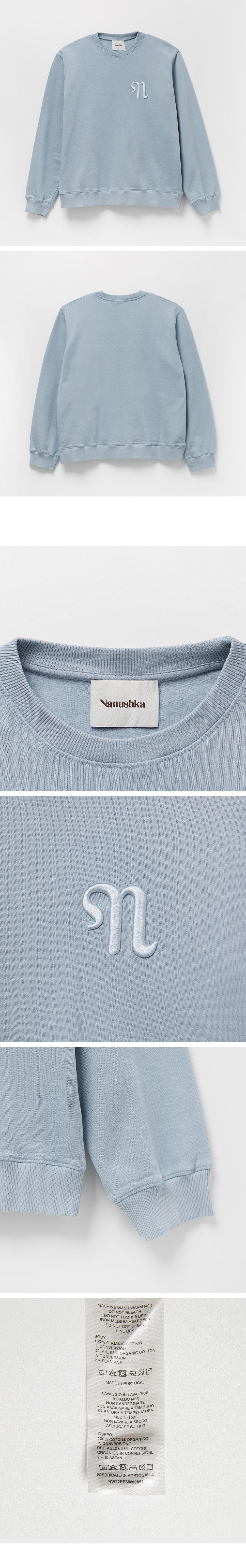 NANUSHKA NANUSHKA Sweatshirt Pale Blue