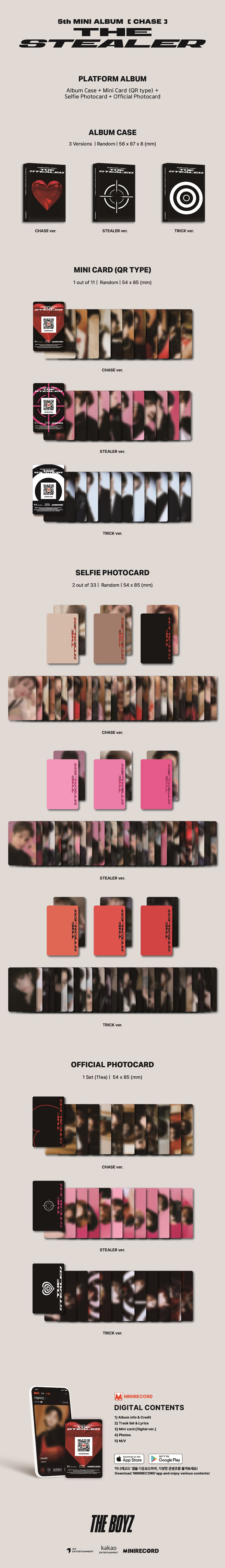 THE BOYZ - CHASE / 5th Mini Album (Platform Ver.) detail 3