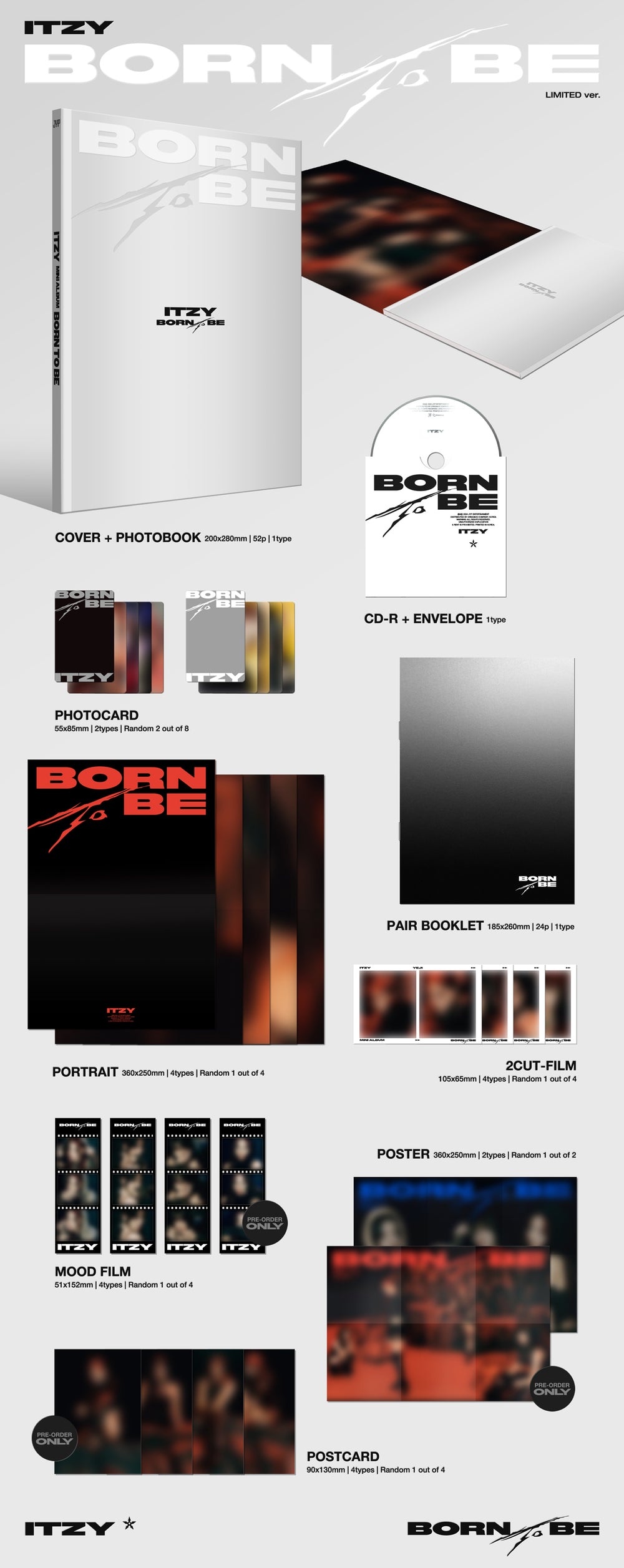 ITZY - BORN TO BE (LIMITED) detail 5