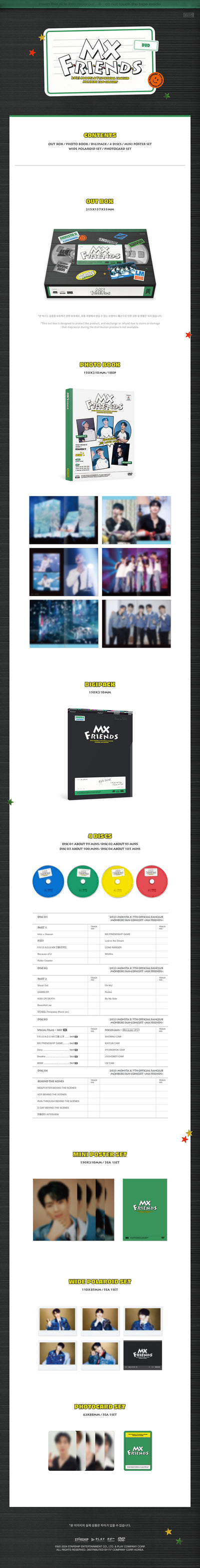 MONSTA X - 2023 MONSTA X 7TH OFFICIAL FANCLUB MONBEBE FAN-CONCERT DVD