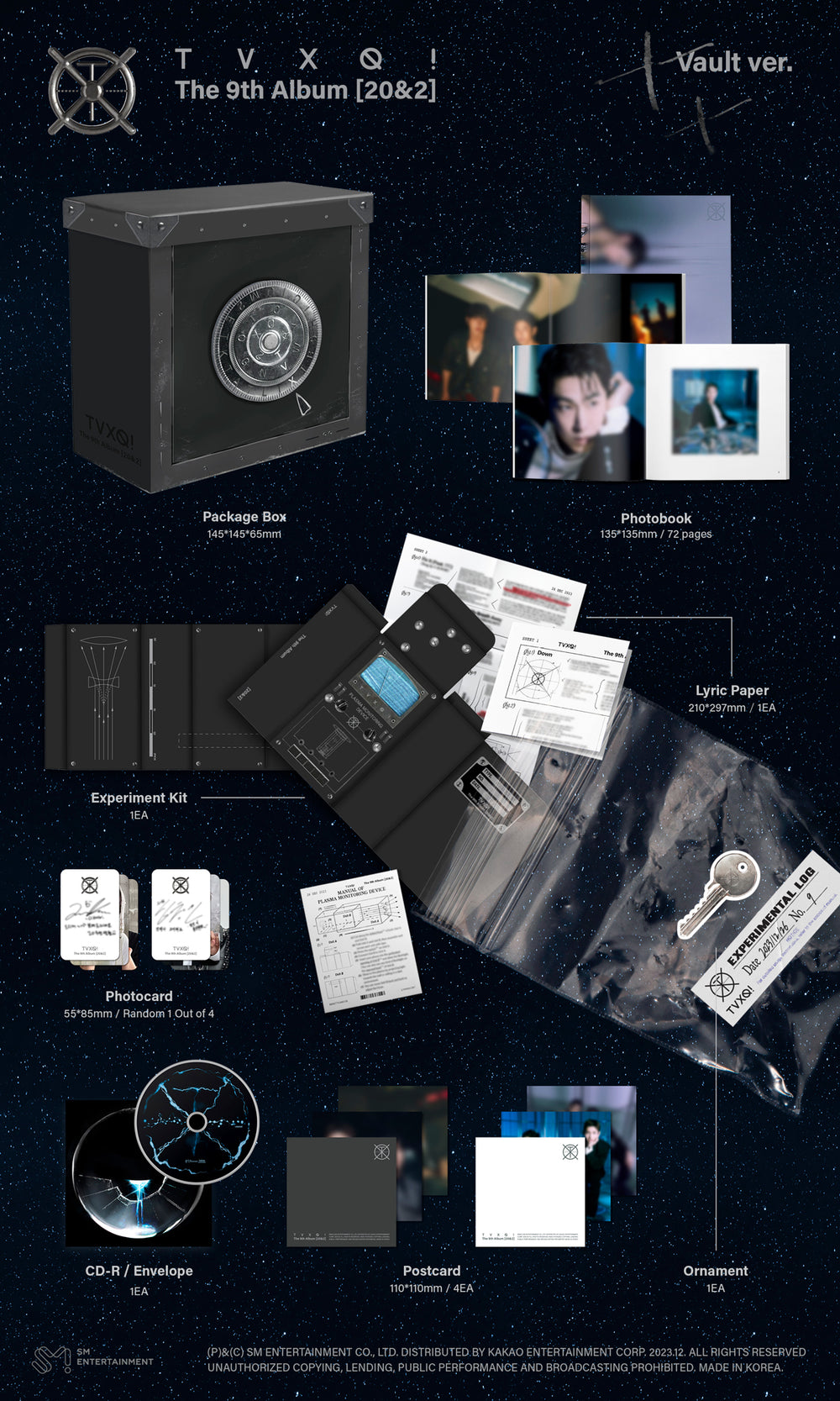 TVXQ! - 20&2 / 9th Album Full Album (Vault Ver.) detail 3