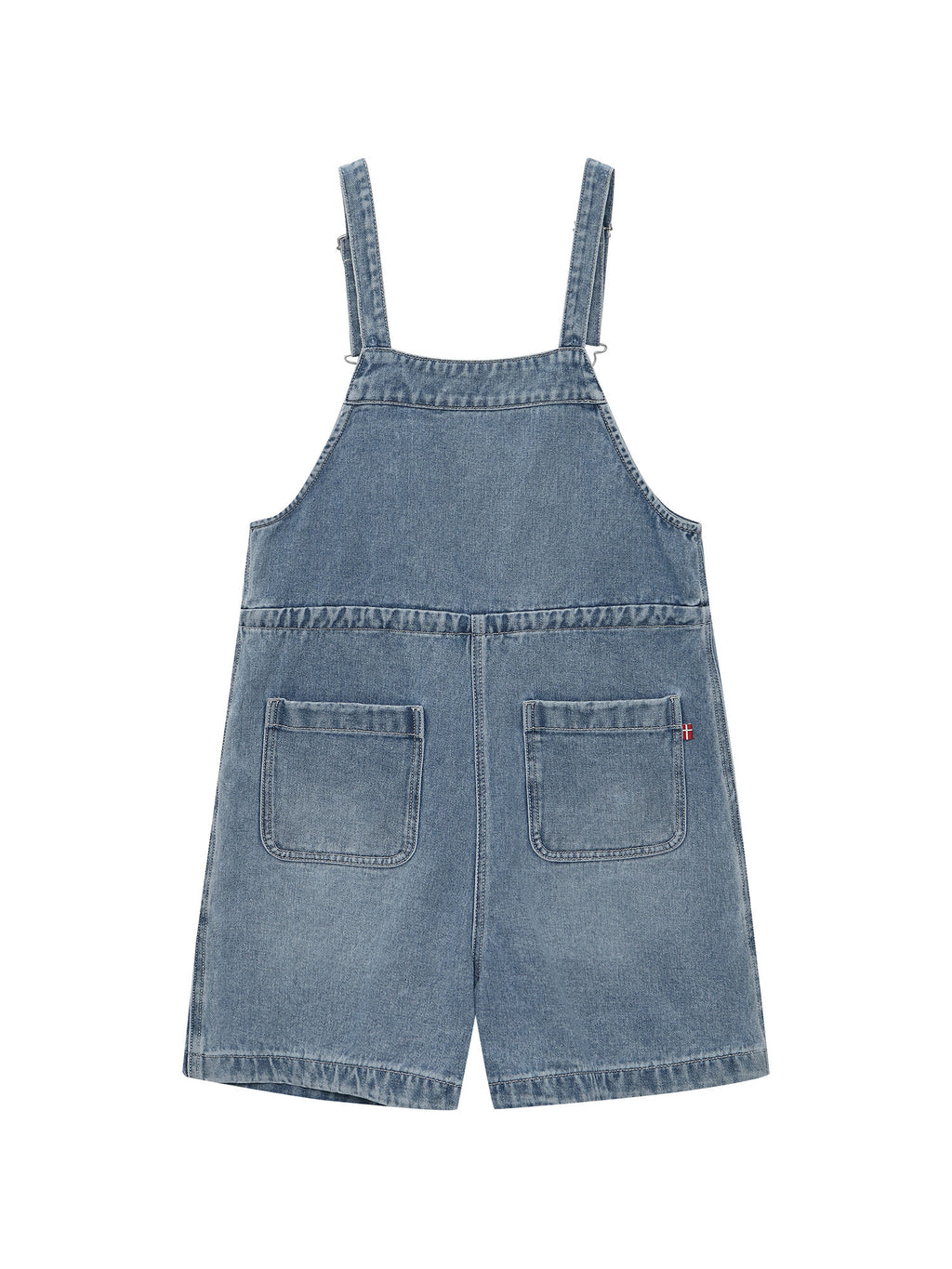 NORDISK NORDISK Denim Overall Shorts - W_Sky BLUE_OWM25333SB