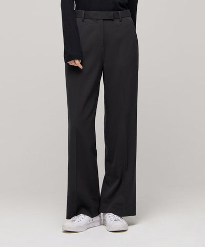 MUSINSA STANDARD WOMAN Slacks Dark Gray