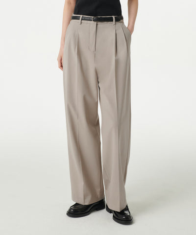 MUSINSA STANDARD WOMAN Slacks Lightweight High Waist