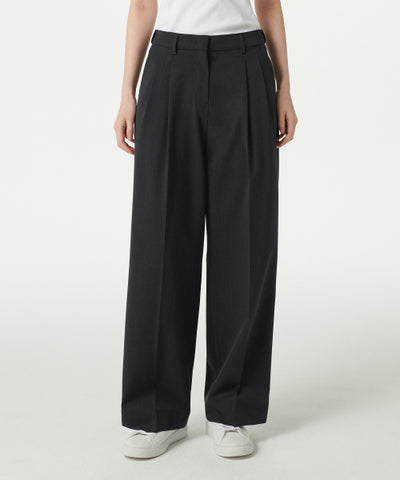 MUSINSA STANDARD WOMAN Slacks High Waist Wide