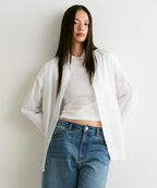 MUSINSA STANDARD WOMAN MUSINSA STANDARD WOMAN Women's Oversized Poplin Shirt (Size)