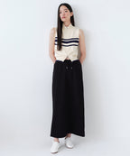 MUSINSA STANDARD WOMAN MUSINSA STANDARD WOMAN Sweat Maxi Skirt [Black]