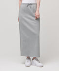 MUSINSA STANDARD WOMAN MUSINSA STANDARD WOMAN Sweat Maxi Skirt Medium Gray
