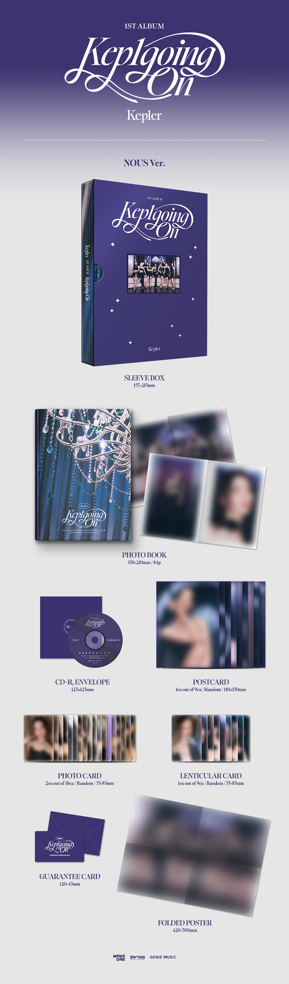Kep1er - Kep1going On / 1st Full Album detail 5