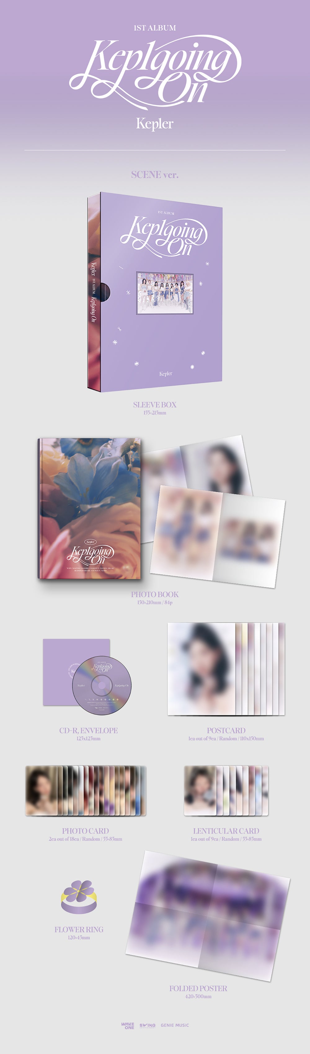 Kep1er - Kep1going On / 1st Full Album detail 6