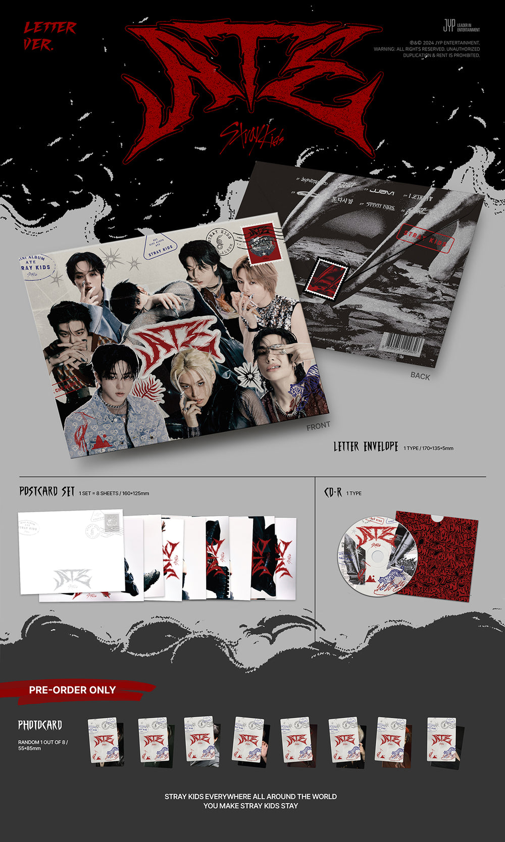 Stray Kids - ATE / Mini Album (Letter Ver.) | Seoul Selects