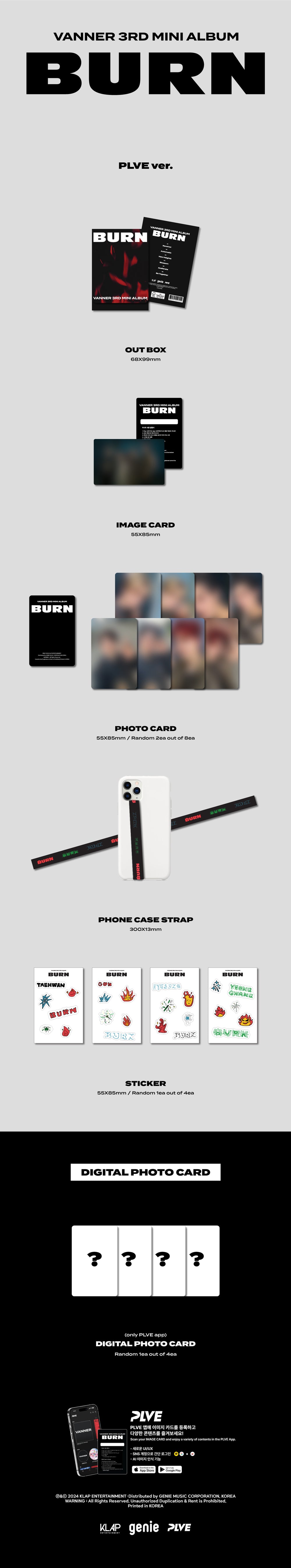 Banner - BURN / 3rd Mini Album (PLVE ver.) detail 3