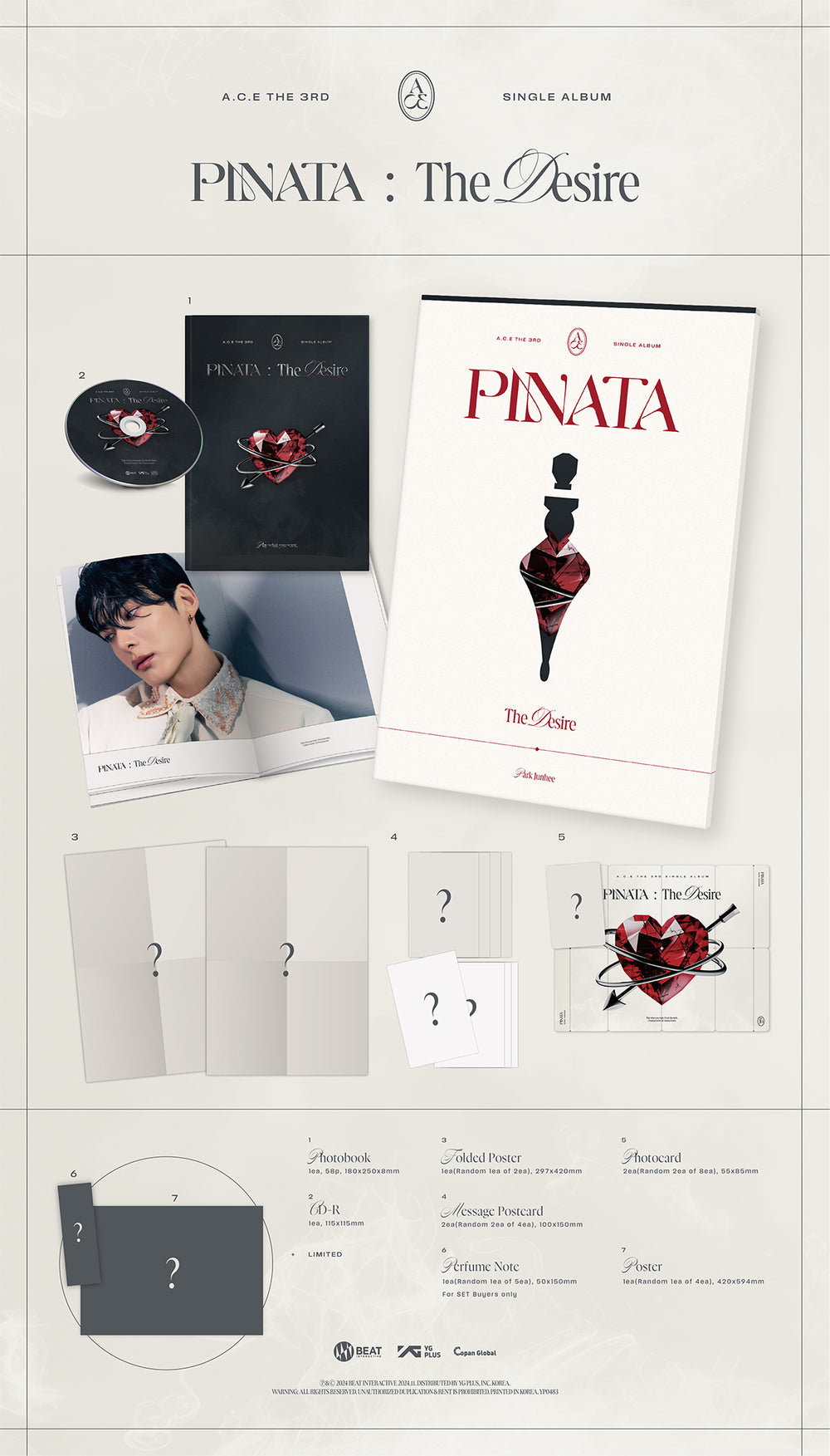 A.C.E - PINATA / 3rd Single Album detail 5