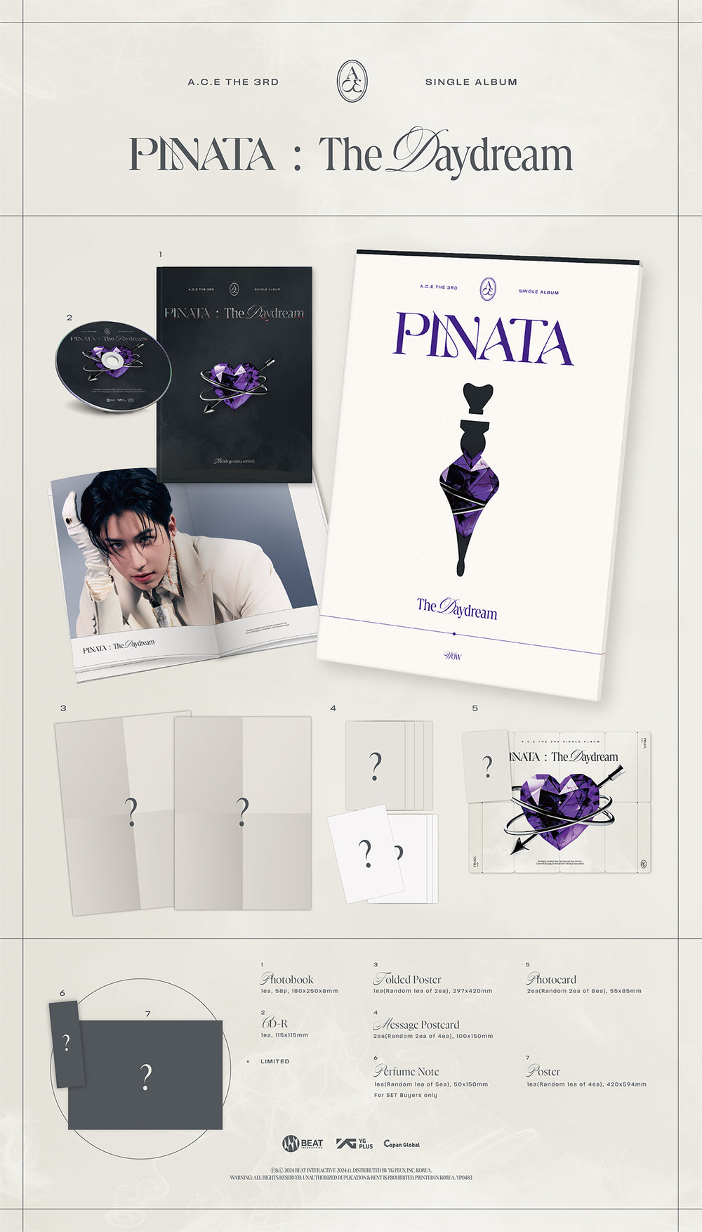 A.C.E - PINATA / 3rd Single Album detail 7