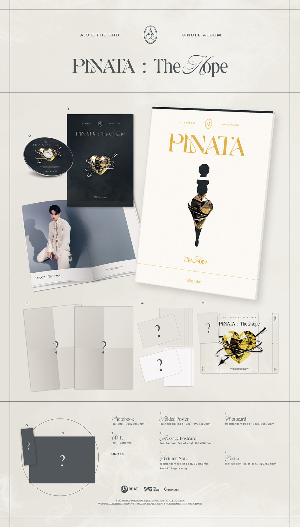 A.C.E - PINATA / 3rd Single Album detail 9
