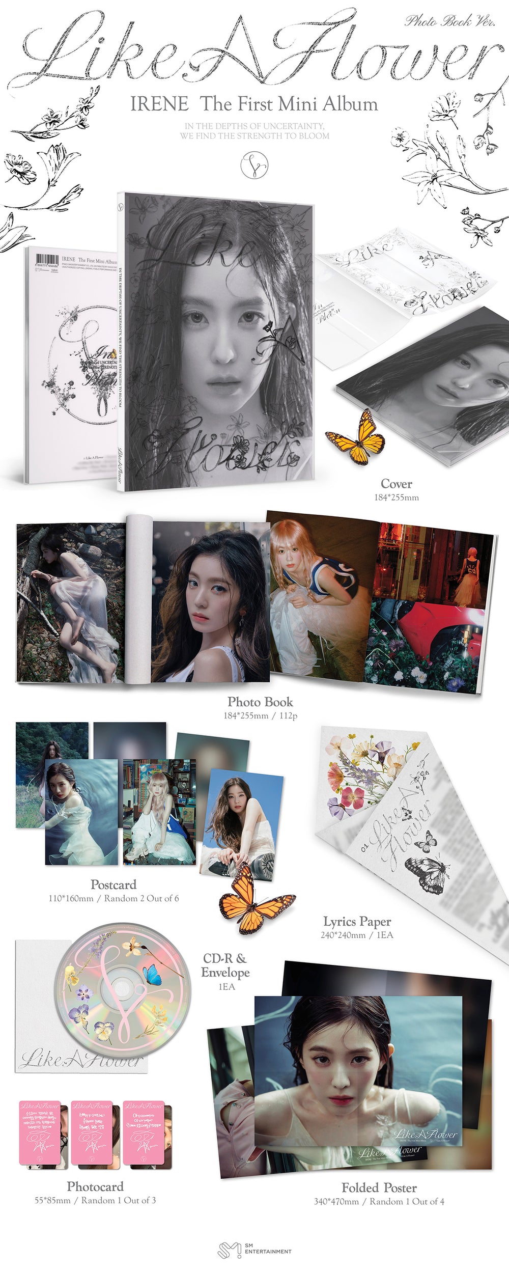 IRENE - Like A Flower / 1st Mini Album (Photo Book Ver.) detail 5