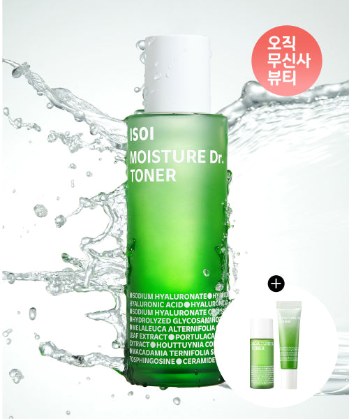 ISOI Moisture Doctor Toner (Jang Soo-jin Moisture Toner) 130ml (+miniature 8ml+cream 10ml)