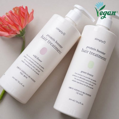 16 types of protein, protein booster, vegan hair treatment, 500ml, 2 types of scent