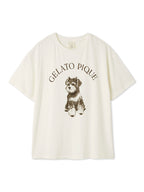 GELATO PIQUE Schnauzer one point t-shirt PWCT254311