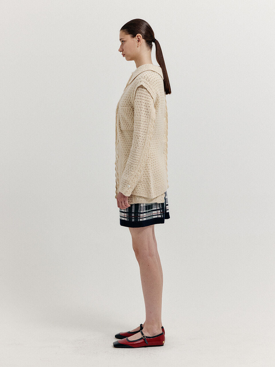 EENK EENK XOLIN Knit Vest - Ivory