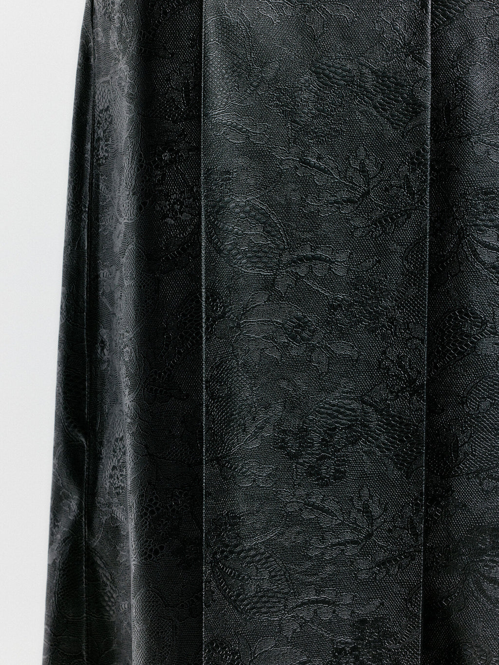 EENK YICOLE Tucked Maxi Skirt - Black