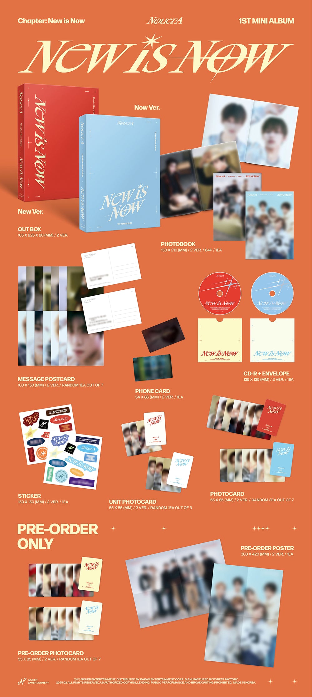 NOUERA - Chapter: New is Now / 1st Mini Album detail 5