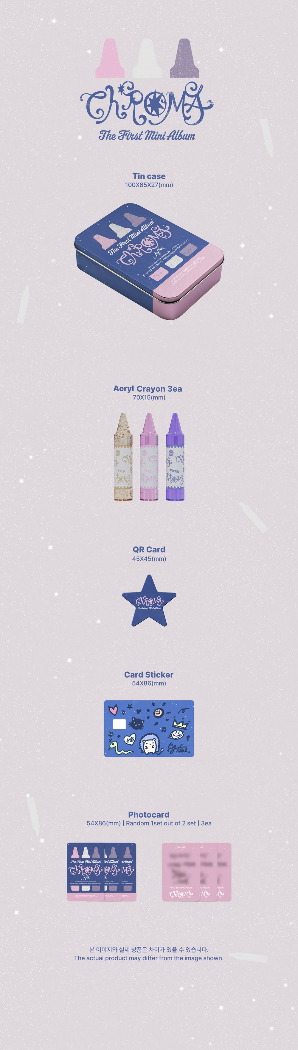 Hebi - Chroma / 1st Mini Album (Crayon Ver.) detail 5