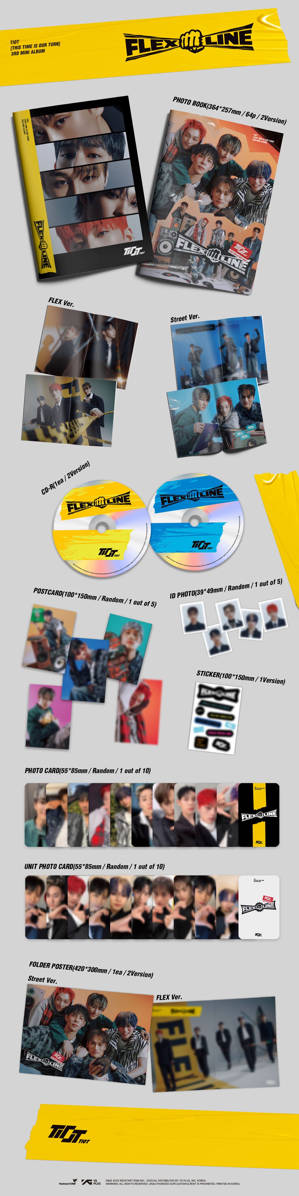 TIOT - FLEX LINE / 3rd Mini Album (Photobook ver.) detail 5