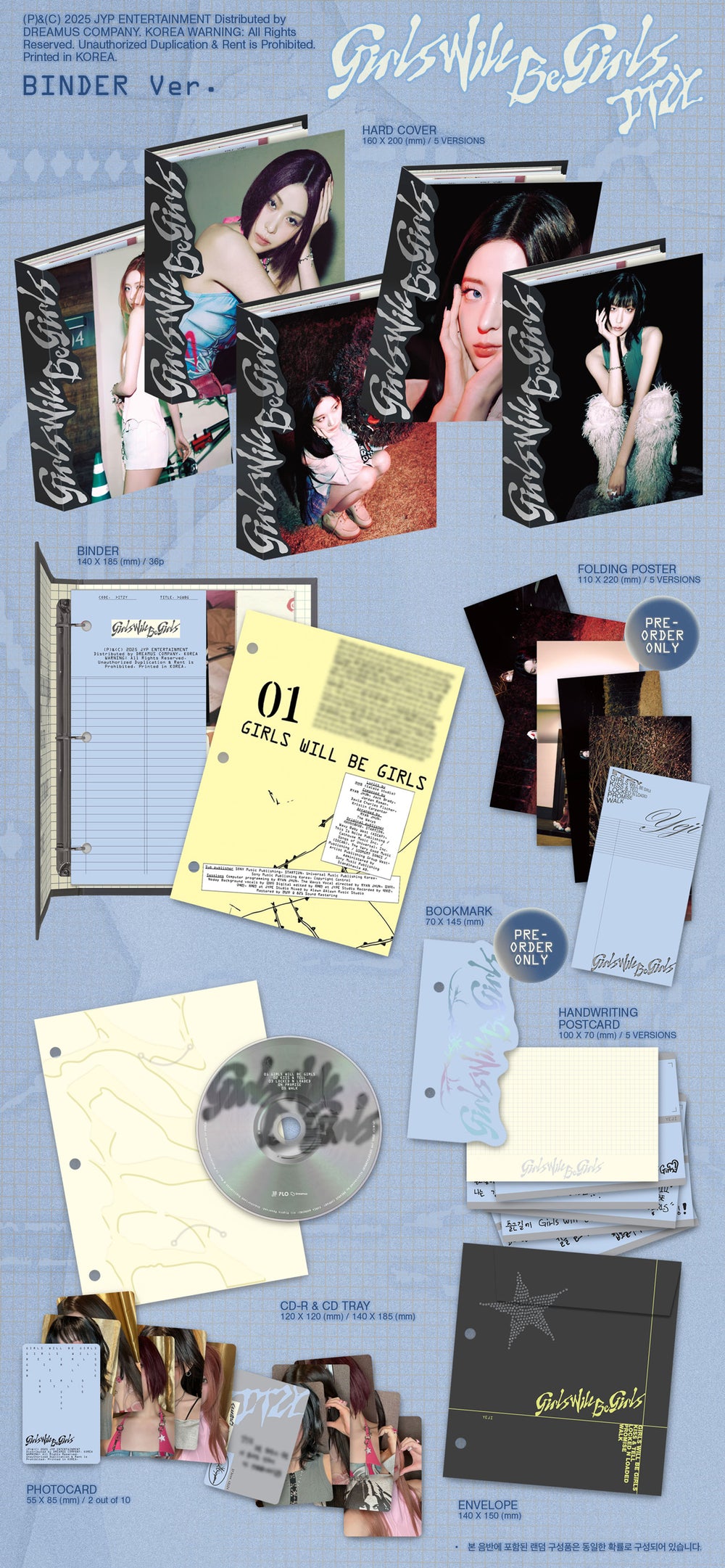 ITZY - Girls Will Be Girls (Binder Ver.) detail 5