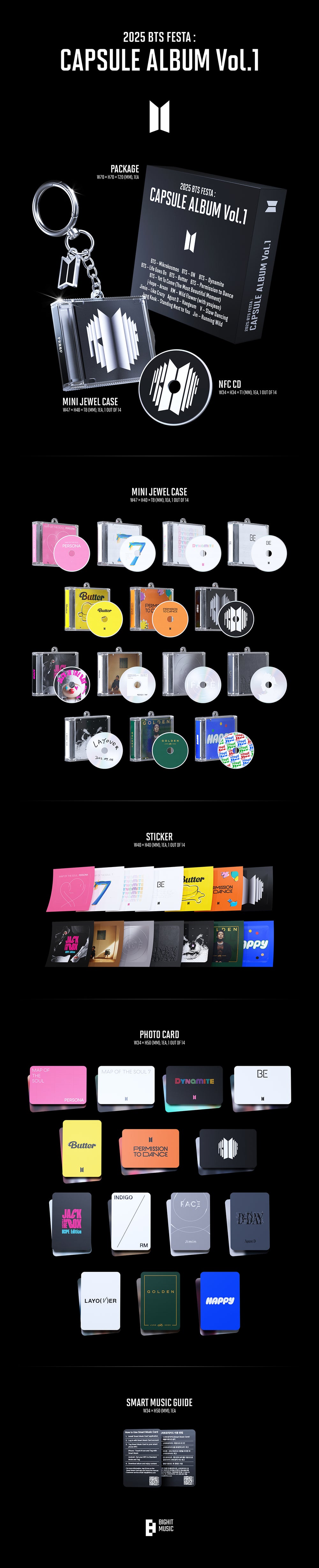 BTS - 2025 BTS FESTA : CAPSULE ALBUM Vol.1 detail 7