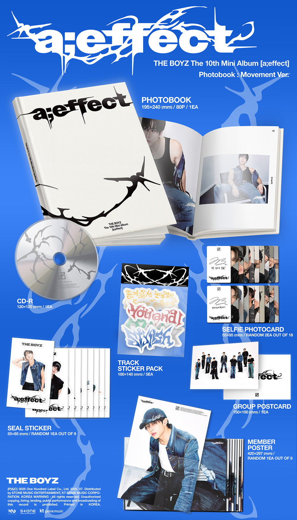 THE BOYZ - a;effect / 10th Mini Album (Photobook Ver.) (2 Types Set) detail 7