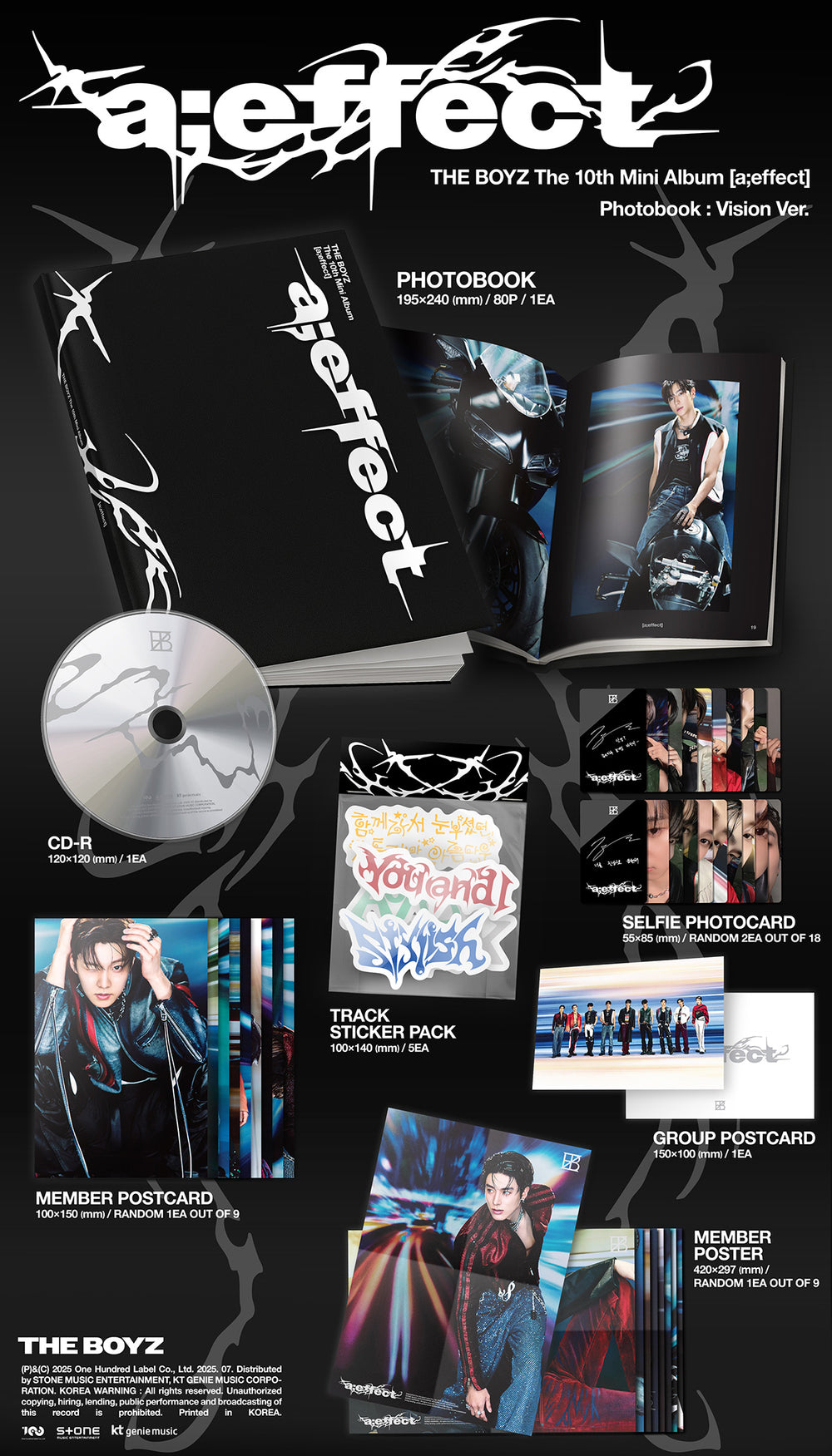 THE BOYZ - a;effect / 10th Mini Album (Photobook Ver.) (2 Types Set) detail 6