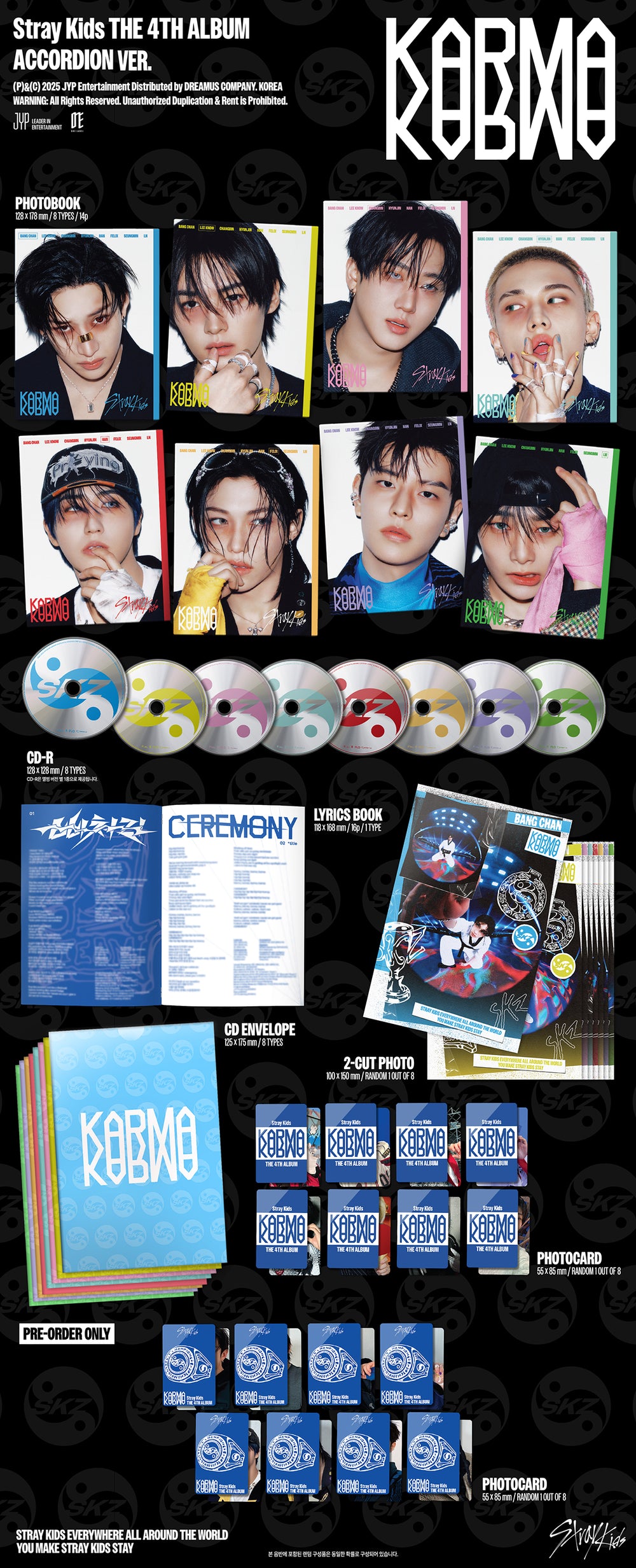Strays Add Stray Kids - KARMA / 4th Full Album (ACCORDION VER.) – Seoul Selects