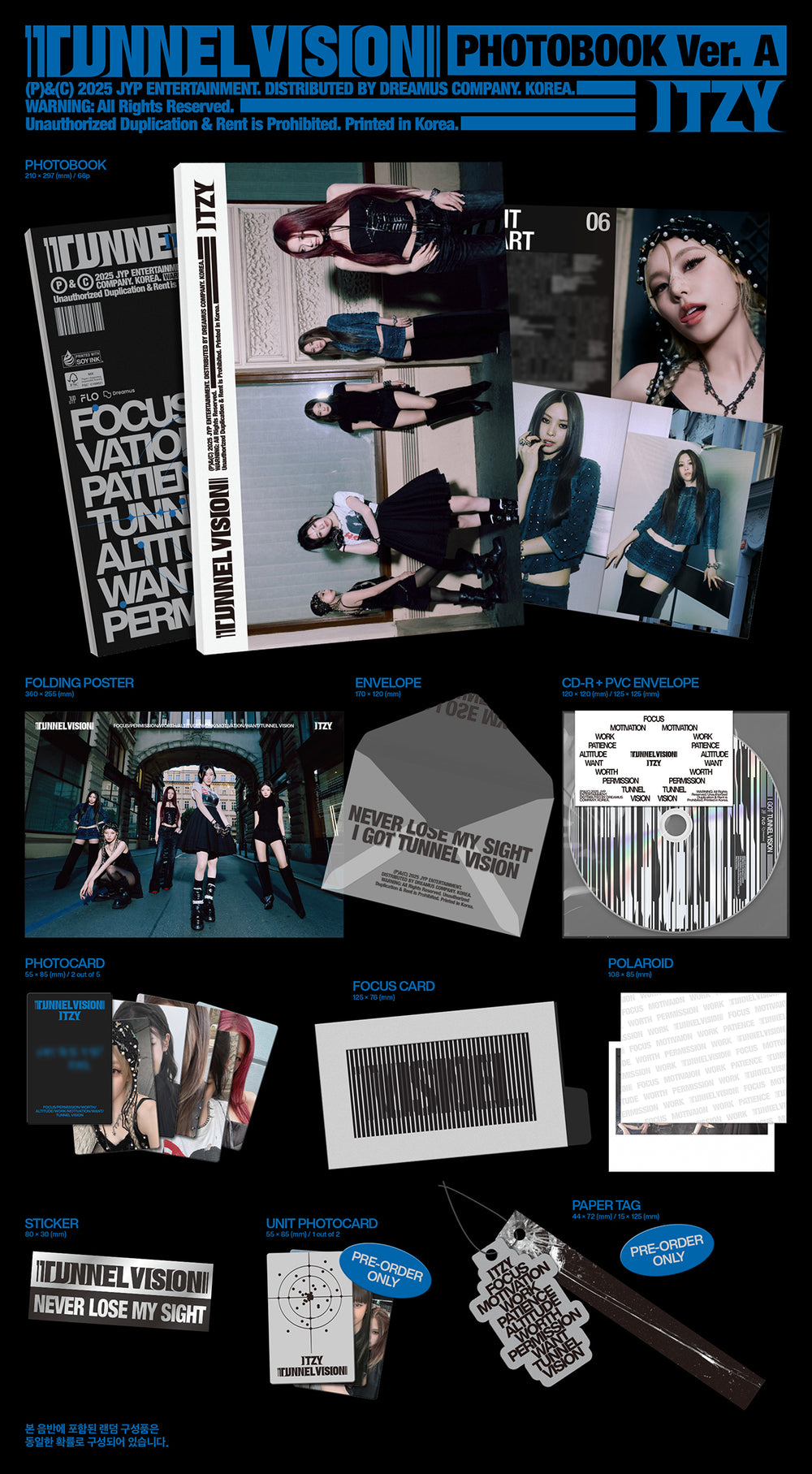 ITZY - TUNNEL VISION (Photobook Ver.) detail 5