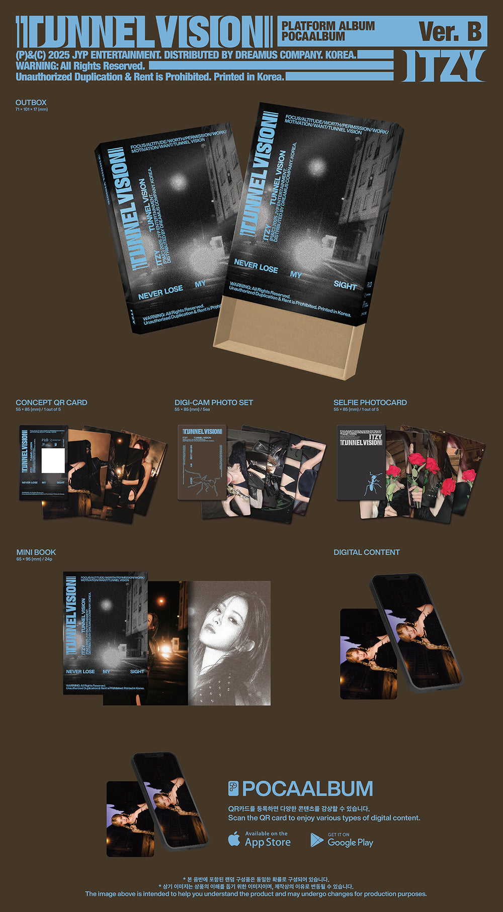 ITZY - TUNNEL VISION (POCAALBUM Ver.) detail 6